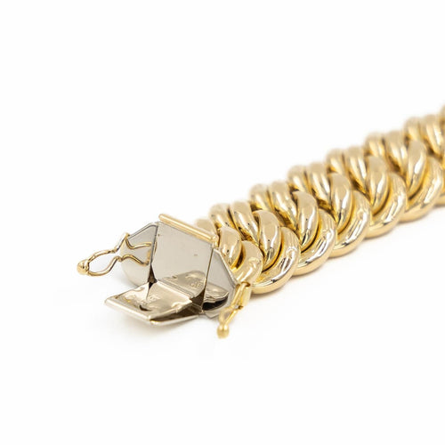 Bracelet Bracelet Maille américaine Or jaune 58 Facettes 2027291CN