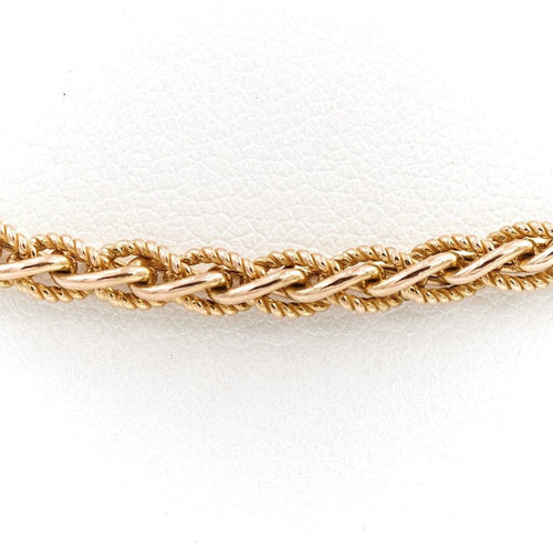 Collier Collier Maille torsadée Or jaune 58 Facettes 1875429CN