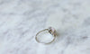 Bague Bague ronde Art Déco platine et diamants 58 Facettes