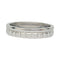 Bague 52 Alliance Boucheron "Quatre Radiant Edition" or blanc. 58 Facettes 31919