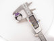 Bague 48 bague dome pierre amethyste en or blanc 18k 13gr t48 sertie de 50 diamants 58 Facettes 253465