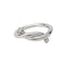 Bague 49 Bague Cartier, "Entrelacé", or blanc. 58 Facettes 30772