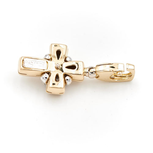 Pendentif Chimento Pendentif Croix Or jaune Diamant 58 Facettes 1833674CN