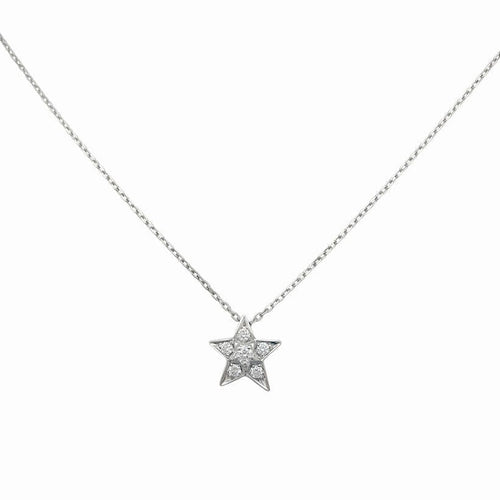 Collier Collier Chanel, "Comète Géode", or blanc, diamants. 58 Facettes 31558