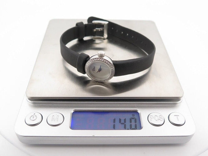 Montre montre CHRISTIAN DIOR cd040110-j la mini d 19 mm quartz diamant watch 58 Facettes 249780