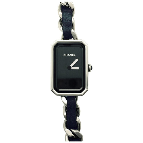 Montre Montre Chanel "Première Rock" acier et cuir. 58 Facettes 31651