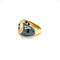 Bague 52 Bague en or hématite et tourmaline Bulgari 58 Facettes
