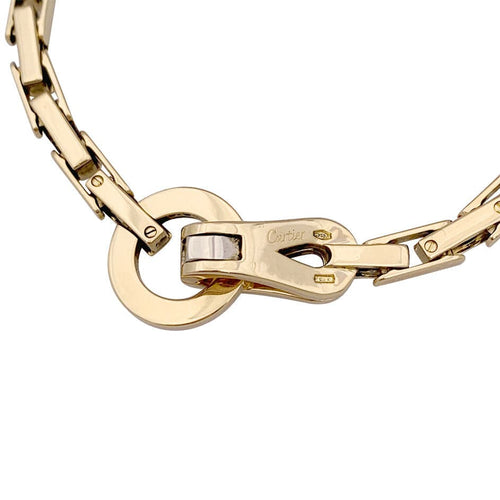 Bracelet Bracelet Cartier "Agrafe" en or jaune. 58 Facettes 33477