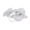 Bague 54 Bague Cartier, "Caresse d'Orchidées", or blanc, diamants. 58 Facettes 33162