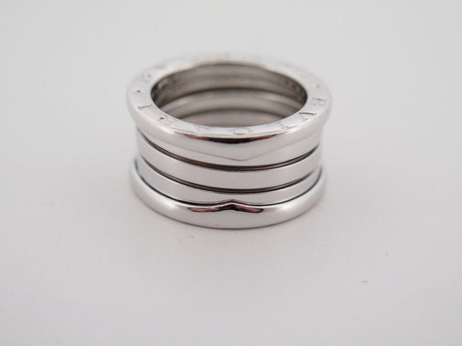 Bague 50 bague BULGARI b.zero1 en or blanc 58 Facettes 244854