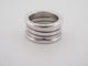 Bague 50 bague BULGARI b.zero1 en or blanc 58 Facettes 244854