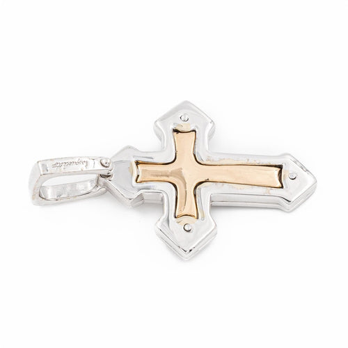Pendentif Pendentif Croix Or blanc 58 Facettes 2060571CN