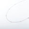 Collier Collier Or blanc 10 diamants 58 Facettes 8393