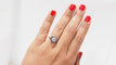Bague 54 Bague ancienne en or jaune saphirs calibrés et diamants 58 Facettes 32179