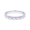 Bague 54 Bague alliance Chanel, "Coco Crush", or blanc. 58 Facettes 33004