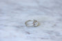 Bague Solitaire Art Déco géométrique diamant 58 Facettes