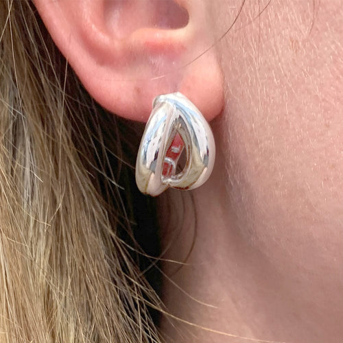 Boucles d'oreilles Boucles d'oreilles Mauboussin, "Twins", or blanc. 58 Facettes 31376