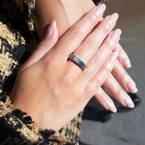 Bague 54 Solitaire Korloff or gris 58 Facettes 31E 00089