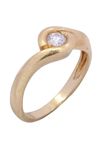 Bague 55 SOLITAIRE DIAMANT 0.25 CARAT 58 Facettes 059241