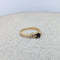 Bague Bague or jaune diamants et saphir 58 Facettes 18783