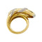 Bague 47 Bague "Noeud" en or sertie de diamants. 58 Facettes 31192