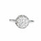 Bague 50 Bague diamant 1,52 carat en platine et or. 58 Facettes 30680