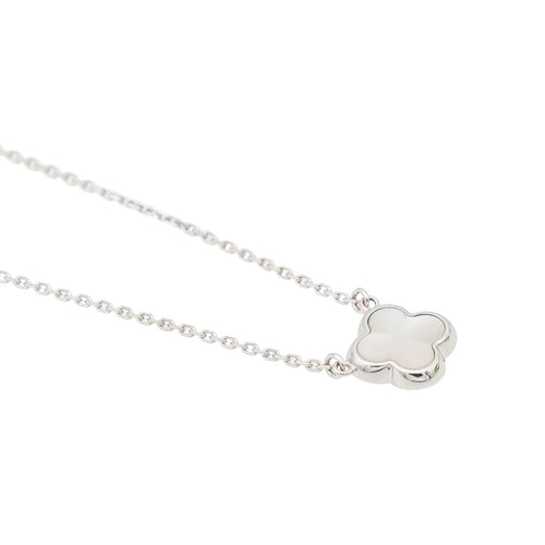Collier Mauboussin Collier Trèfle de Toi Or blanc Nacre 58 Facettes 2542129CN