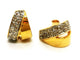 Boucles d'oreilles Boucles d'oreilles puces Or jaune Diamant 58 Facettes 1589376CN