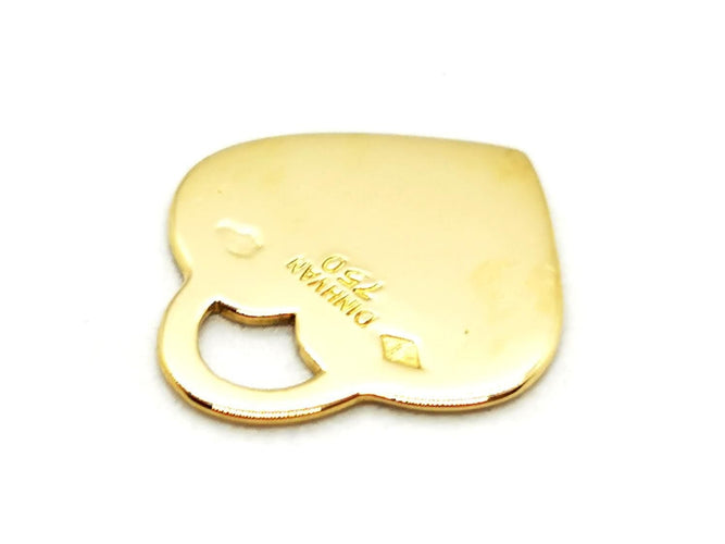 Pendentif Dinh Van Pendentif Coeur secret Or jaune 58 Facettes 1833457CN