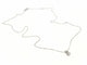 Collier Collier Chaîne + pendentif Or blanc Diamant 58 Facettes 579129RV