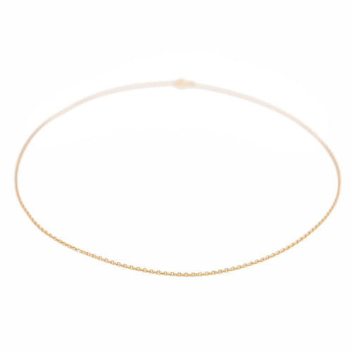 Collier Collier Maille forçat Or jaune 58 Facettes 2446731CN