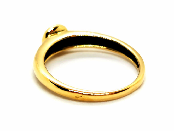 Bague 54 Bague Solitaire Or jaune Diamant 58 Facettes 1637014CN