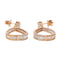 Boucles d'oreilles Boucles d'oreilles Pendantes Or rose Diamant 58 Facettes 2660051CN