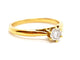Bague 53 Bague Solitaire Or jaune Diamant 58 Facettes 06338CD