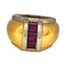 Bague 52 Bague Poiray jonc en or jaune et blanc. 58 Facettes 31099