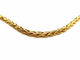 Collier Caplain Saint André Collier Maille palmier Or jaune Saphir 58 Facettes 1595121CN