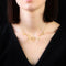 Collier Collier ancien draperie or et perles 58 Facettes 23-081
