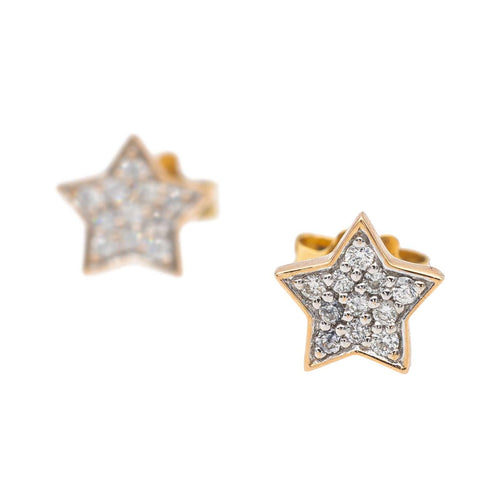 Boucles d'oreilles Boucles d'oreilles Puces Or jaune Diamant 58 Facettes 2677098CN