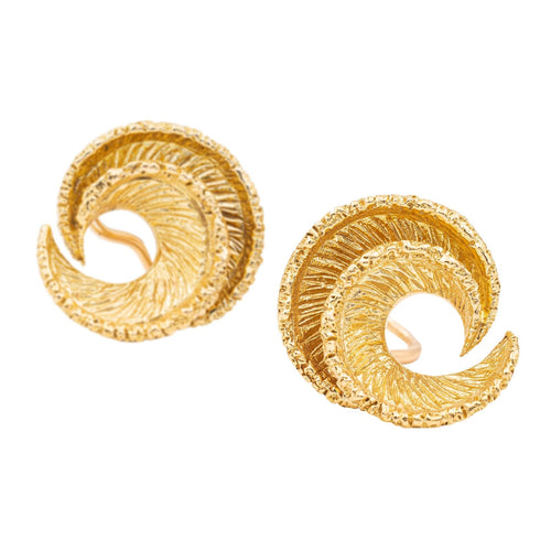 Boucles d'oreilles boucles d'oreilles Clip Or jaune 58 Facettes 2397363CN