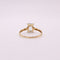 Bague Bague Aigue-marine Or jaune 58 Facettes