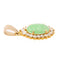 Pendentif Pendentif Or jaune Jade Jadéite 58 Facettes 2432023CN