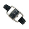 Montre Montre Jaeger Lecoultre & Hermès, modèle "Etrier" en acier, bracelet cuir. 58 Facettes 29124