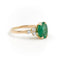 Bague 53 Bague Or jaune Emeraude 58 Facettes 1751507CN