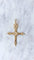 Pendentif Croix régionale Jeannette or jaune 58 Facettes