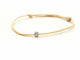 Bracelet Bracelet Cordon Or rose Diamant 58 Facettes 578852RV