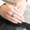 Bague 51 Solitaire Korloff or gris diamants 58 Facettes 31E 00105