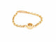 Bague 54 Bague Chaînette Or rose Diamant 58 Facettes 578677RV