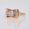 Bague 60 Bague tank noeud or rose 58 Facettes CV91