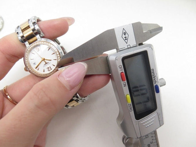 Montre montre LONGINES prima luna 26 mm quartz acier et or diamants 58 Facettes 257756
