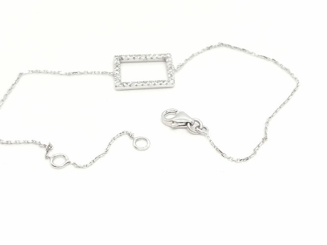 Bracelet Bracelet Graphique Or blanc Diamant 58 Facettes 579216RV